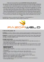 Preview for 4 page of Jasic RAZORCUT 40PCI Operating Manual