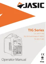 Preview for 1 page of Jasic TIG200 Operator'S Manual