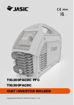 Preview for 1 page of Jasic TIG200PACDC PFC Manual