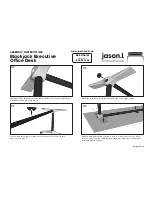 Предварительный просмотр 4 страницы Jason.L Blackjack Executive Office Desk Assembly Instructions