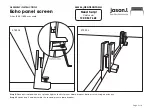 Предварительный просмотр 3 страницы Jason.L Echo panel screen Assembly Instructions