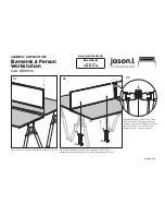 Предварительный просмотр 6 страницы Jason.L Elements 6 Person Workstation Assembly Instructions Manual