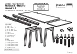 Preview for 2 page of Jason.L Horizon L-Shaped Quadro A Assembly Instructions Manual