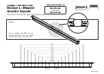 Предварительный просмотр 4 страницы Jason.L Horizon L-Shaped Quadro Square Assembly Instructions Manual