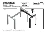 Предварительный просмотр 6 страницы Jason.L Horizon L-Shaped Quadro Square Assembly Instructions Manual