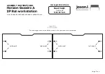 Preview for 7 page of Jason.L Horizon Quadro A 2P Run workstation 1200x800 mm Assembly Instructions Manual