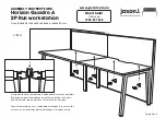 Preview for 8 page of Jason.L Horizon Quadro A 2P Run workstation 1200x800 mm Assembly Instructions Manual