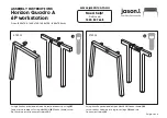 Предварительный просмотр 3 страницы Jason.L Horizon Quadro A 6P workstation Assembly Instructions Manual