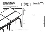 Предварительный просмотр 6 страницы Jason.L Horizon Quadro A 6P workstation Assembly Instructions Manual