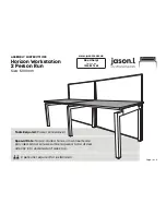 Jason.L Horizon Workstation 2 Person Run Assembly Instructions preview