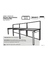 Jason.L Horizon Workstation 3 Person Run Assembly Instructions preview