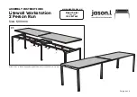 Preview for 4 page of Jason.L Litewall 2 Person Run Workstation Assembly Instructions