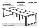 Jason.L Quadro Loop 4P workstation Assembly Instructions Manual preview