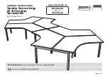 Jason.L Quadro Square Leg Assembly Instructions Manual предпросмотр