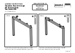 Предварительный просмотр 4 страницы Jason.L Quadro Square Leg Assembly Instructions Manual