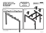 Предварительный просмотр 6 страницы Jason.L Quadro Square Leg Assembly Instructions Manual