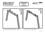 Preview for 4 page of Jason.L Quadro Wood A 2P workstation Assembly Instructions Manual