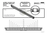 Предварительный просмотр 5 страницы Jason.L Quadro Wood A Desk Assembly Instructions Manual