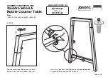 Предварительный просмотр 4 страницы Jason.L Quadro Wood A Assembly Instructions Manual