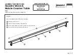 Предварительный просмотр 7 страницы Jason.L Quadro Wood A Assembly Instructions Manual