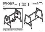 Предварительный просмотр 9 страницы Jason.L Quadro Wood A Assembly Instructions Manual