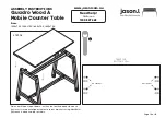 Предварительный просмотр 10 страницы Jason.L Quadro Wood A Assembly Instructions Manual