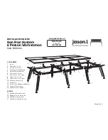 Preview for 2 page of Jason.L San Fran System 6 Person Workstation Installation Manual