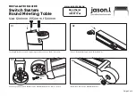 Предварительный просмотр 3 страницы Jason.L Switch System Round Meeting Table Assembly Instructions