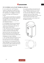 Предварительный просмотр 17 страницы Jaspi AKVATERM AKVA PRO 1000 EK Operation And Installation