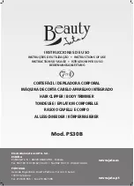 Jata Beauty PS30B Instructions Of Use preview