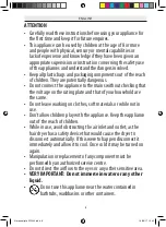 Preview for 8 page of Jata Beauty SC1040 Instructions Of Use And Maintenance