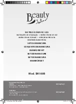 Jata Beauty SM100B Instructions For Use Manual preview