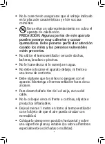 Preview for 4 page of Jata calor 55103-TV63 Instructions For Use Manual