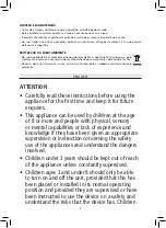 Preview for 9 page of Jata calor 55103-TV63 Instructions For Use Manual