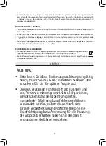 Preview for 18 page of Jata calor 55103-TV63 Instructions For Use Manual