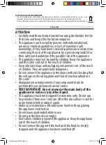 Preview for 8 page of Jata electro BT1041 Instructions For Use Manual