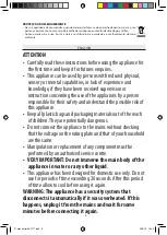 Preview for 8 page of Jata electro BT177 Instructions For Use Manual