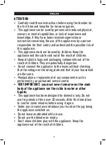 Preview for 10 page of Jata electro BT5030 Instructions For Use Manual