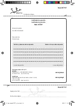 Предварительный просмотр 24 страницы Jata electro BT797 Instructions Of Use