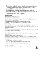 Preview for 9 page of Jata electro CA285 Instructions For Use Manual