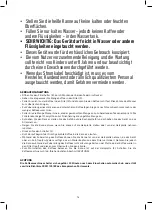 Preview for 16 page of Jata electro CA285 Instructions For Use Manual