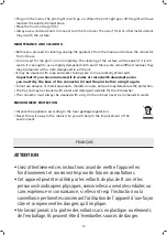 Preview for 10 page of Jata electro GR204C Instructions For Use Manual