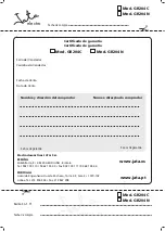 Preview for 20 page of Jata electro GR204C Instructions For Use Manual