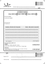 Preview for 20 page of Jata electro GR556A Instructions Of Use And Maintenance