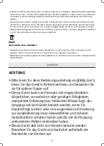 Preview for 15 page of Jata electro INOX BT155 Instructions For Use Manual