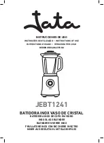 Jata electro JEBT1241 Instructions For Use Manual preview