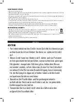 Preview for 11 page of Jata electro JEPQ5218 Instructions For Use Manual