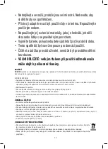 Preview for 14 page of Jata electro JEPQ5218 Instructions For Use Manual