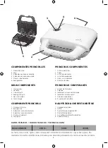 Предварительный просмотр 2 страницы Jata electro SW222N Intructions Of Use