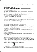 Preview for 6 page of Jata electro SW223AZ Instructions For Use Manual